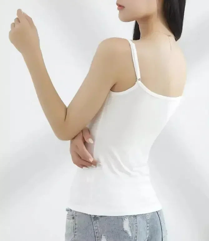 Sexy Camisoles Women Crop Tops Sleeveless Shirt