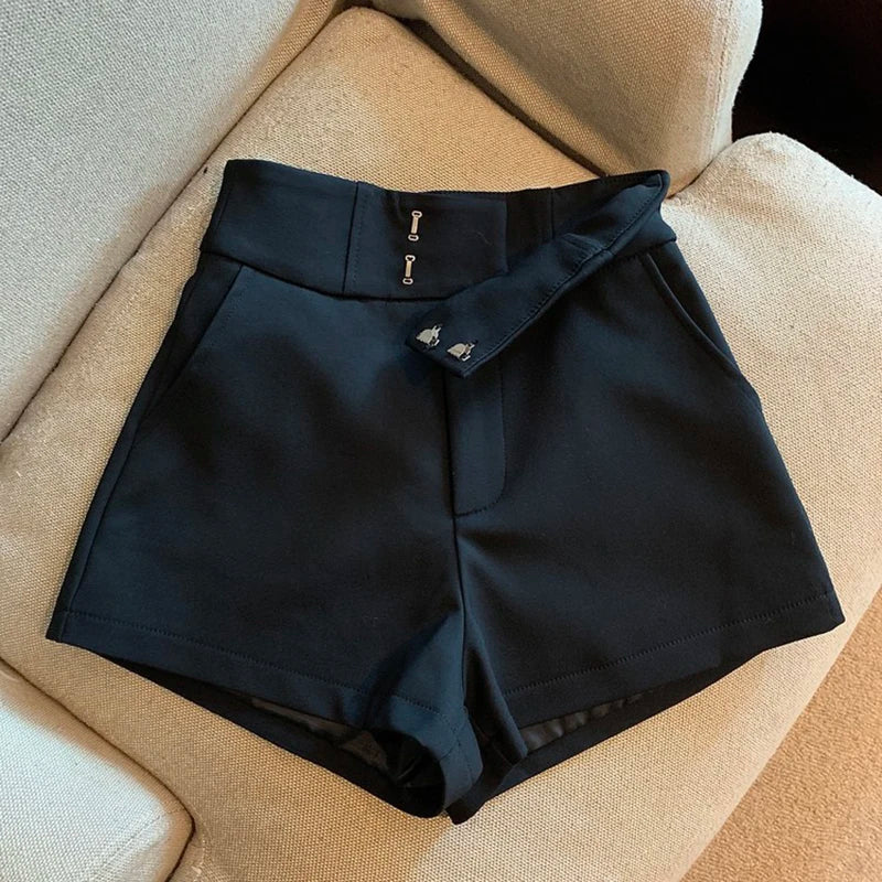 High Waisted Shorts A Line
