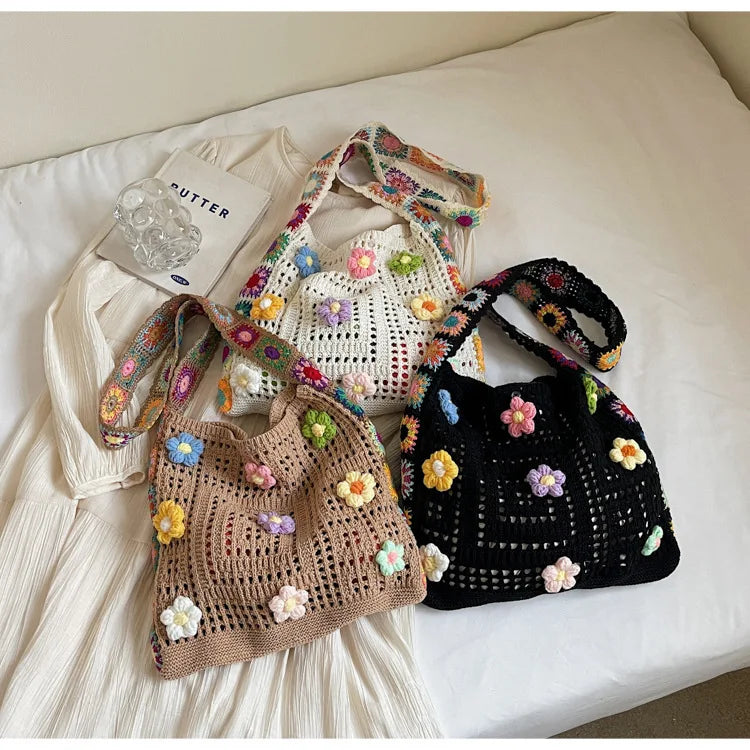 Women's Boho Crochet Bag