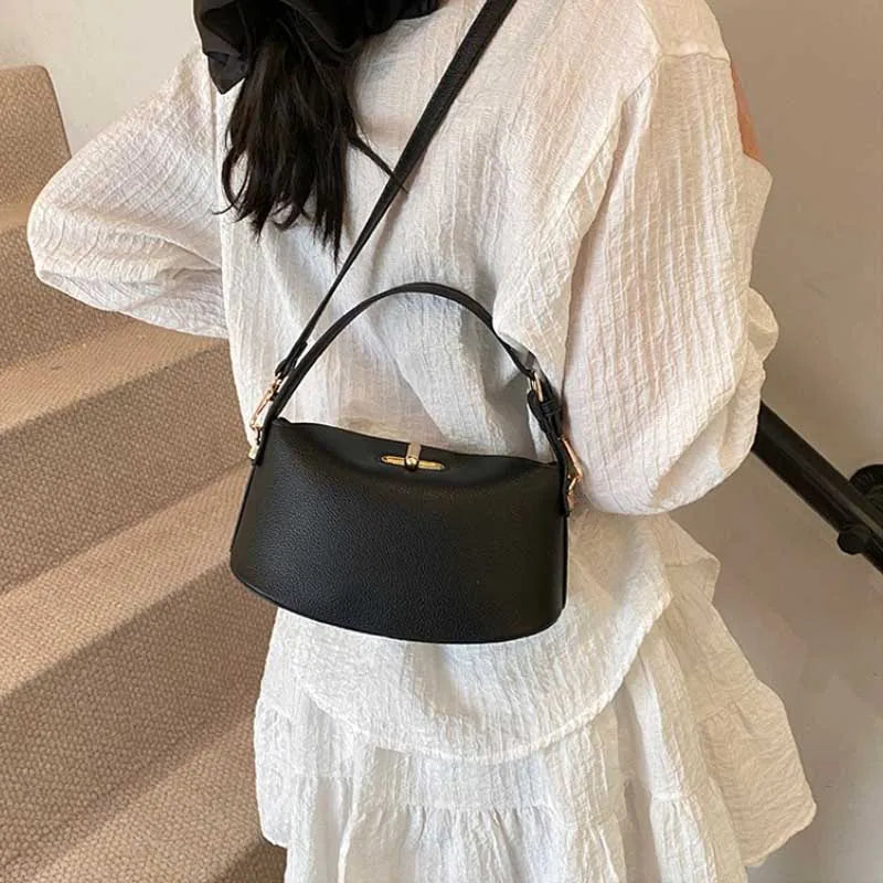 Niche Brand Women's Fashion Handbag Soft Versatile