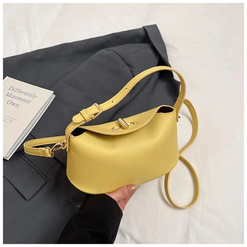 Niche Brand Women's Fashion Handbag Soft Versatile