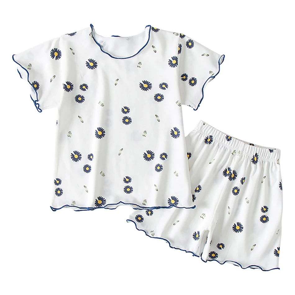 Girls Summer Pajama Sets