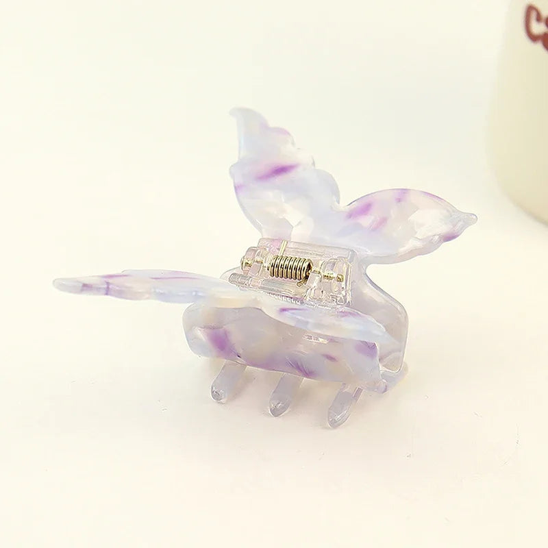 Retro Butterfly Hair Clips Back Of The Head Hair Claws