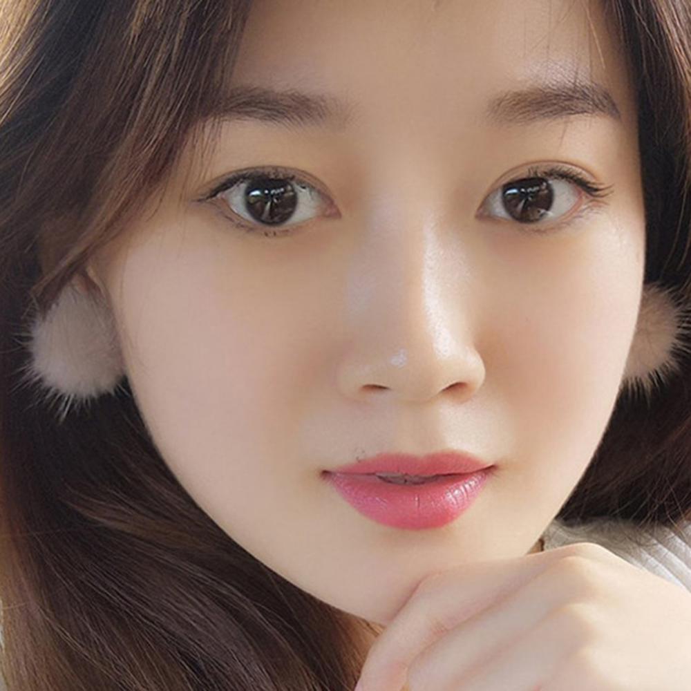 Women's Earrings Fashion Furry Fluffy Ball Stud Earrings Girls