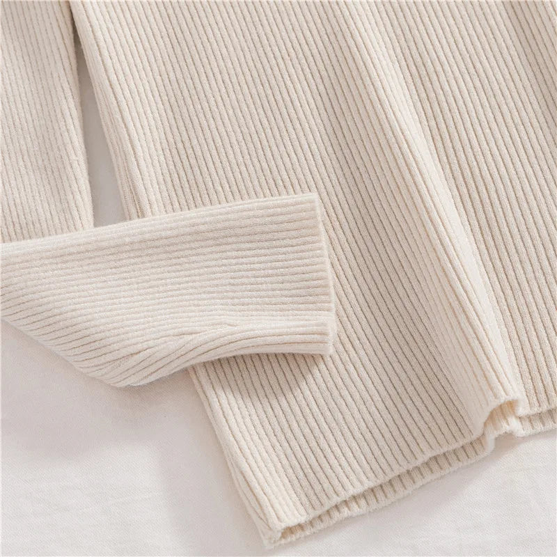 Heliar Women Fall Turtleneck Sweater Knitted Soft Pullovers Cashmere