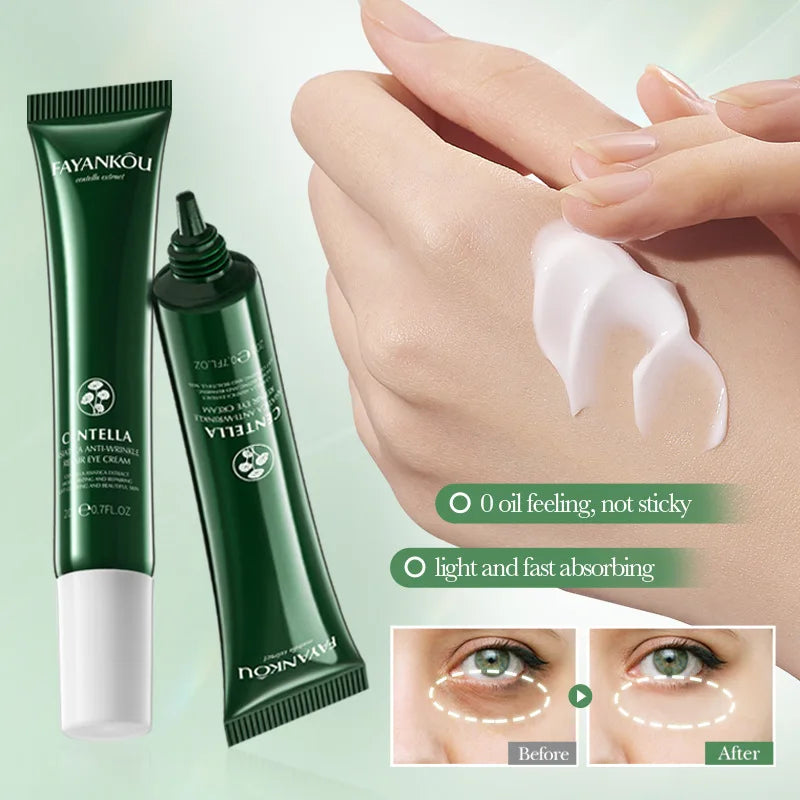 Centella Asiatica Eye Cream Anti Dark Circles Under the Eyes Remove Eye Bags Moisturizing Eyes Skin Care Products