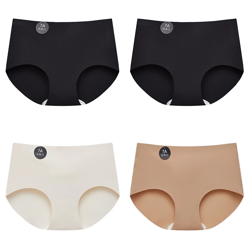 FalllSweet 4PCS Seamless Panties