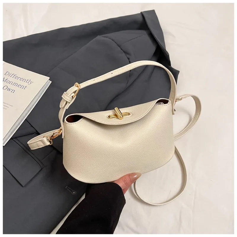 Niche Brand Women's Fashion Handbag Soft Versatile