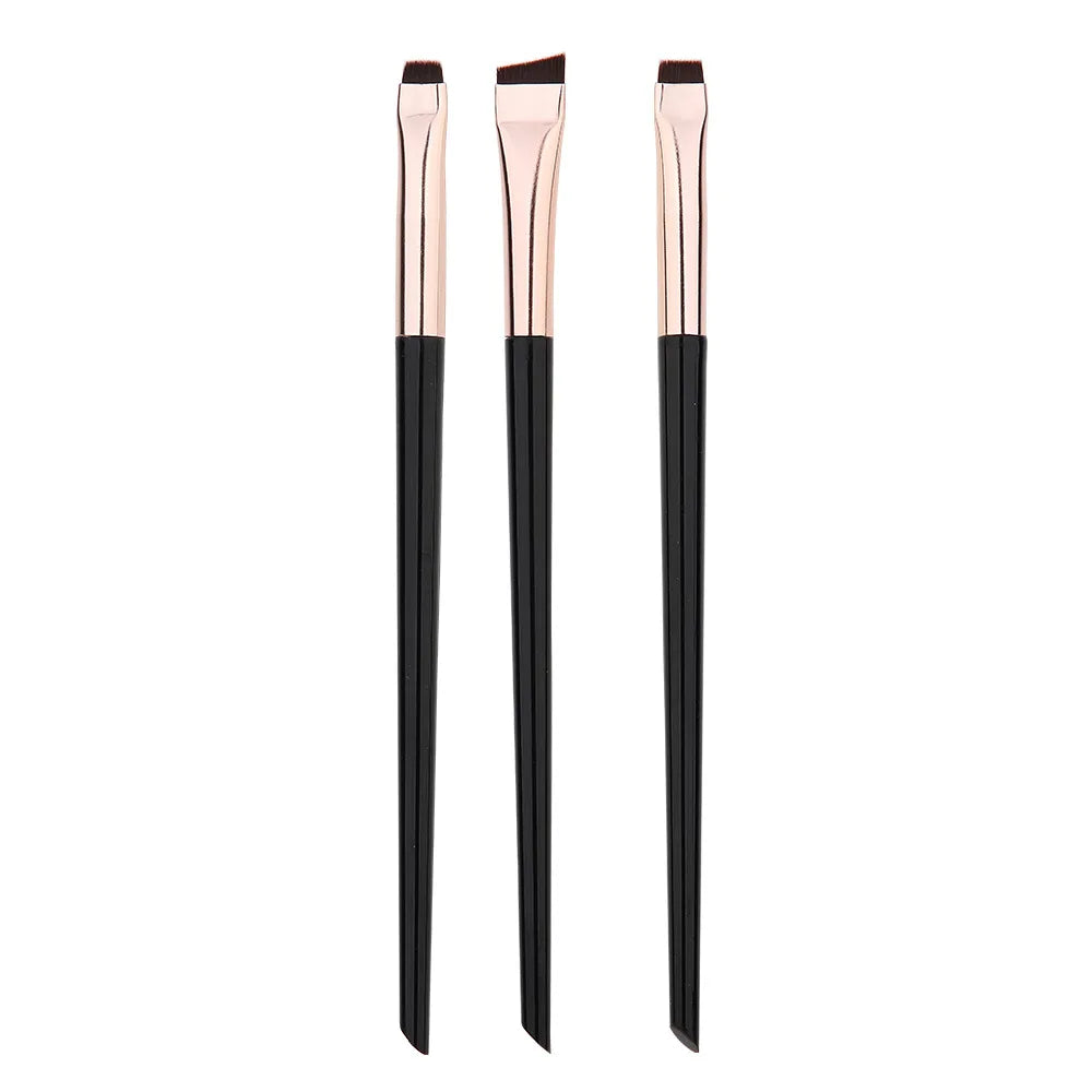 3pcs/set Blade Eyeliner Brush Eyebrow