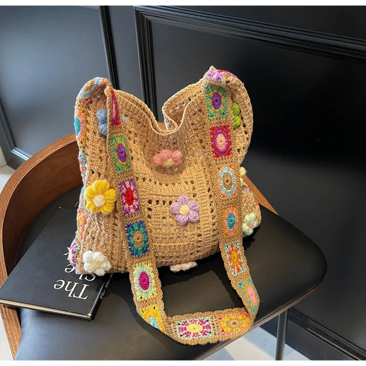 Women's Boho Crochet Bag