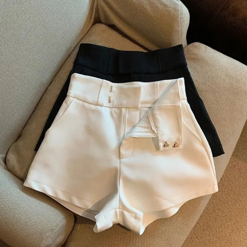 High Waisted Shorts A Line