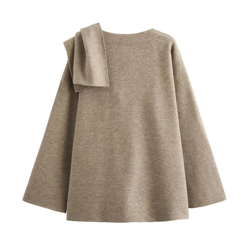 Winter Coats for Women Asymmetric Scarf Demi-season Jacket