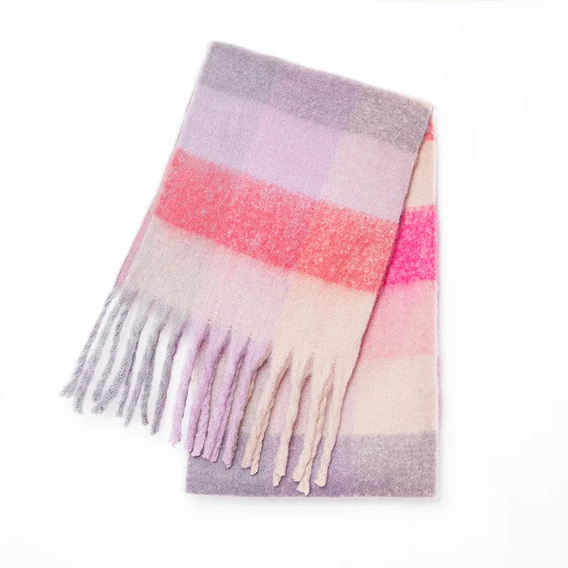 Thick Warm Scarf Women Cashmere