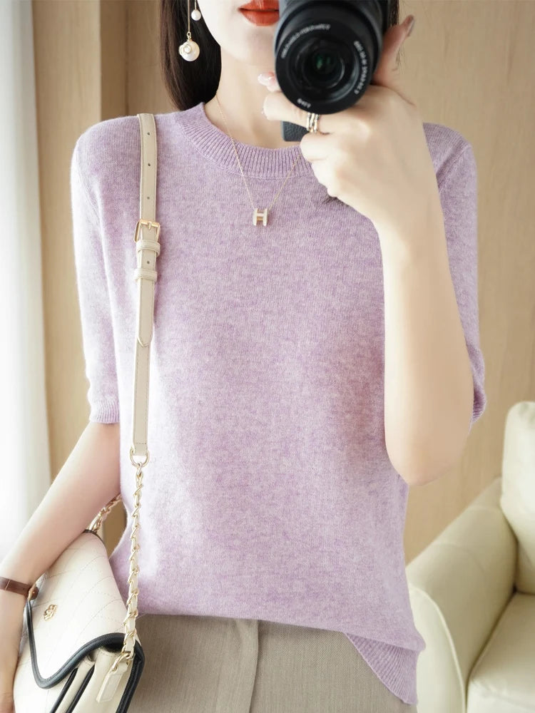 Women Merino Wool Sweater