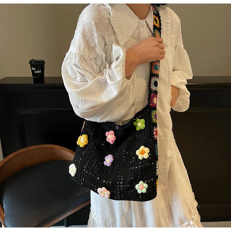Women's Boho Crochet Bag