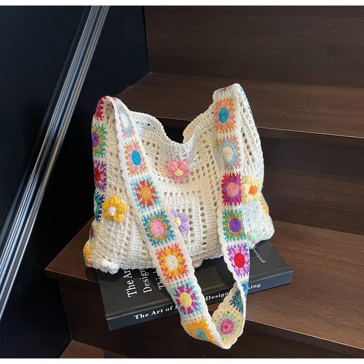 Women's Boho Crochet Bag