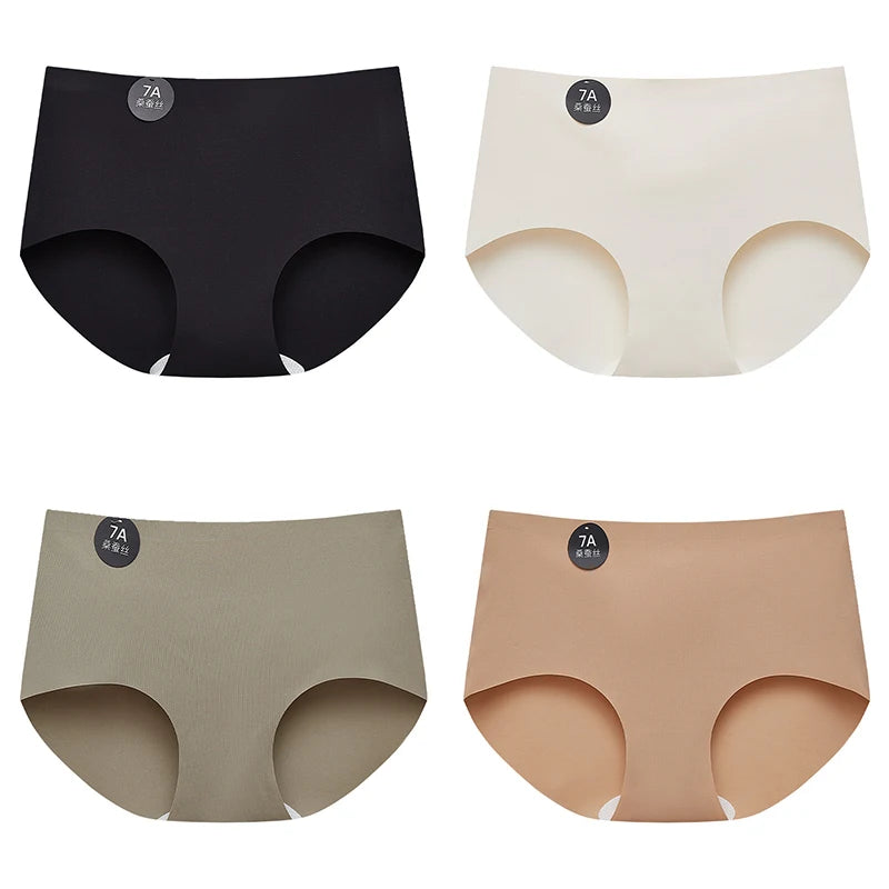 FalllSweet 4PCS Seamless Panties