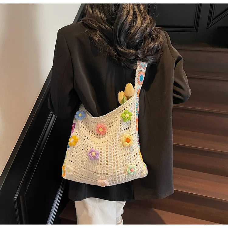 Women's Boho Crochet Bag