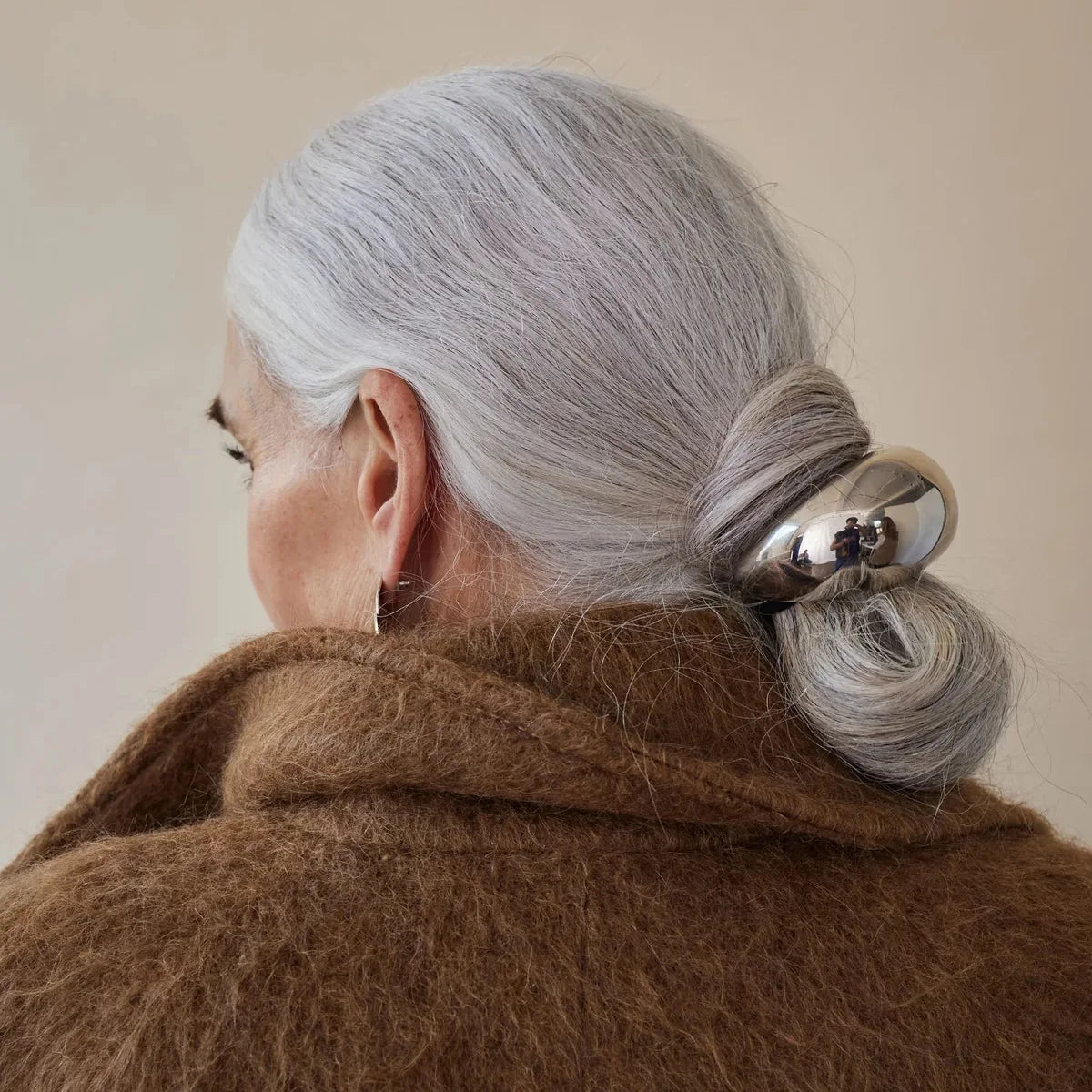 Vintage Metal Ponytail Elastic Hair Loop Scrunchies