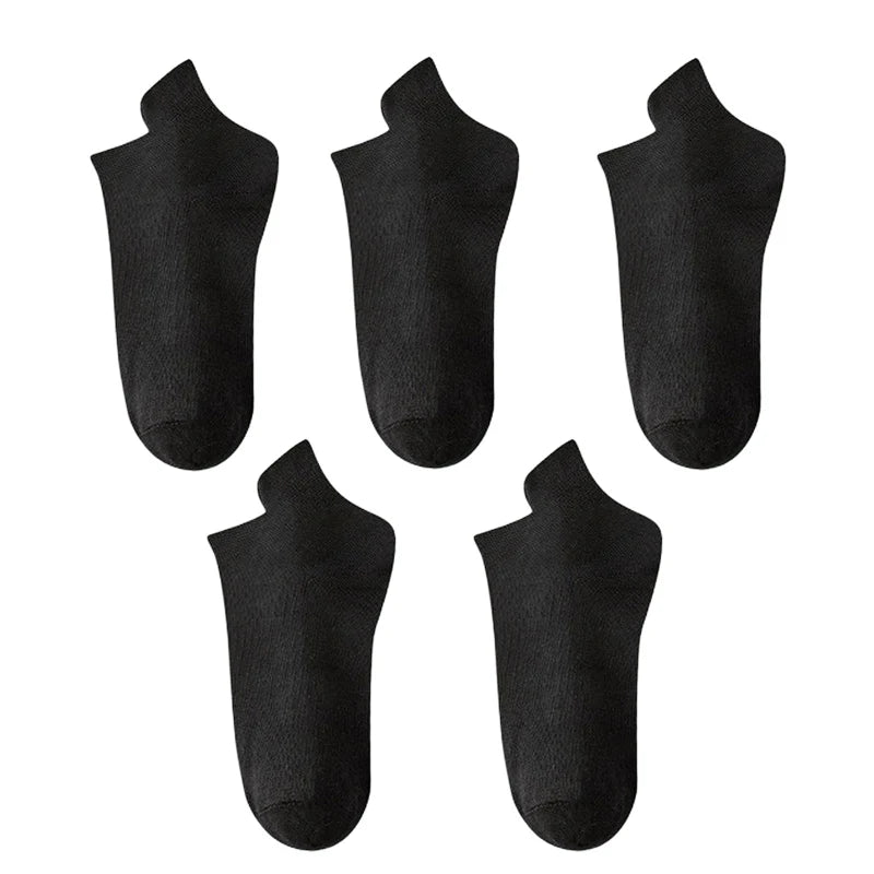 10pieces=5 Pairs Women Socks Casual Breathable High Quality Ankle Sock