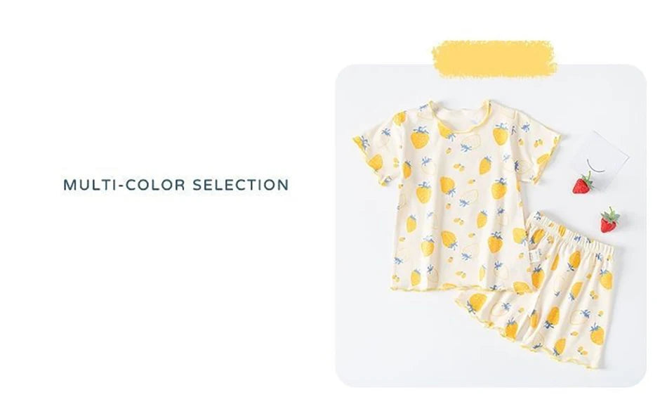 Girls Summer Pajama Sets