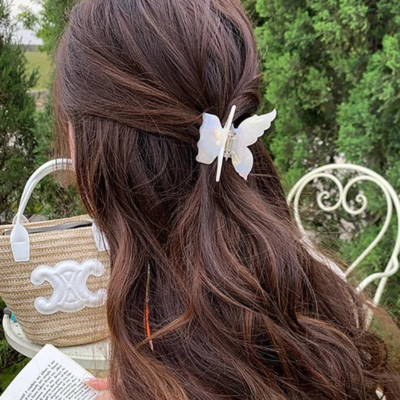 Retro Butterfly Hair Clips Back Of The Head Hair Claws