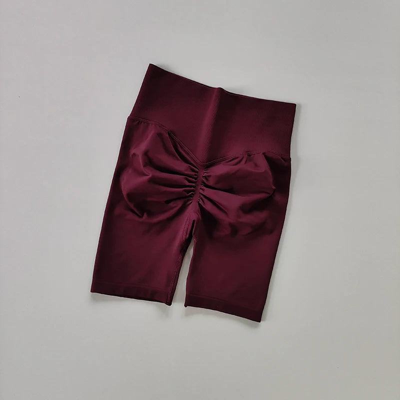 Women Yoga Shorts High Waist Sport Shorts