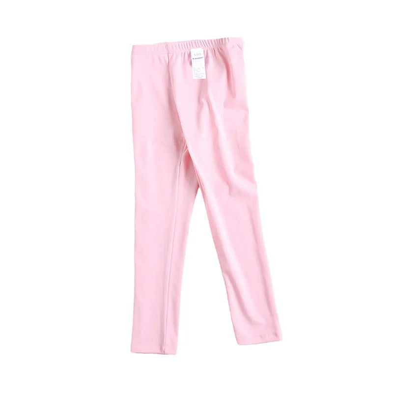 Kids Solid Color Pants