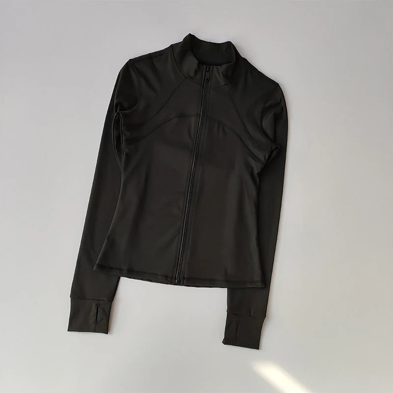 Yoga Suit Women's High-end Standing Collar