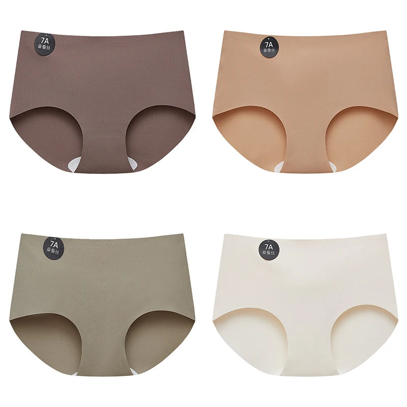 FalllSweet 4PCS Seamless Panties