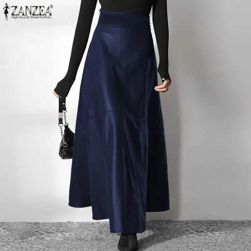 Solid Mujer Faldas
