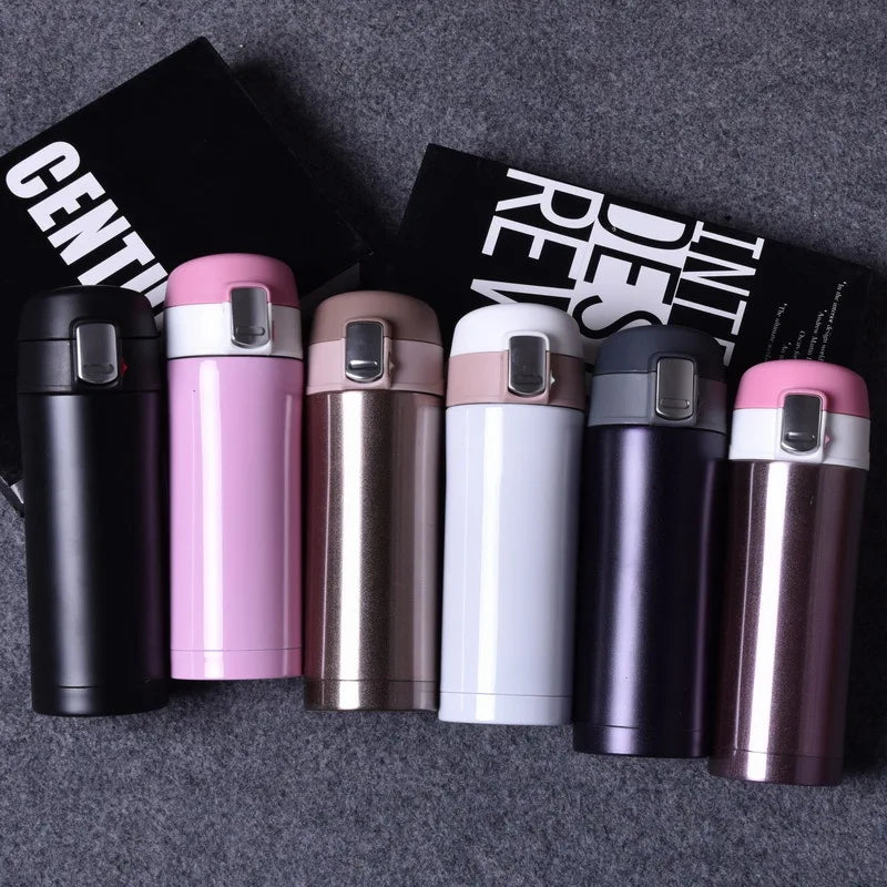 Personalized Laser Engraved Name Insulated Bottle with Lock