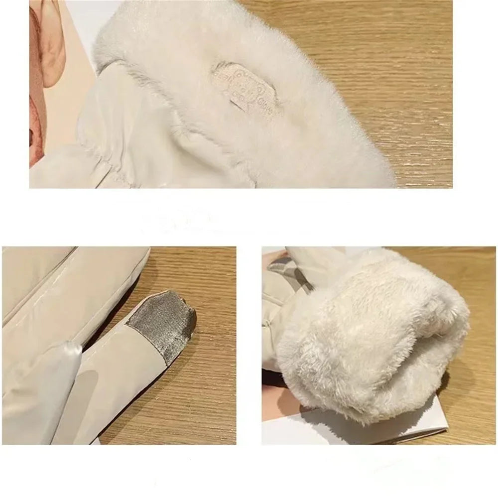 Ski Gloves Women Winter