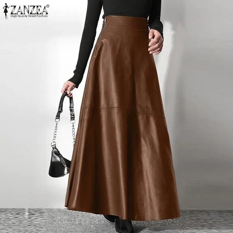 Solid Mujer Faldas