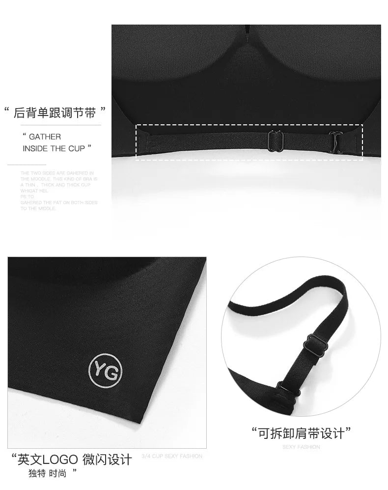 Sexy Large Backless Bra for Women