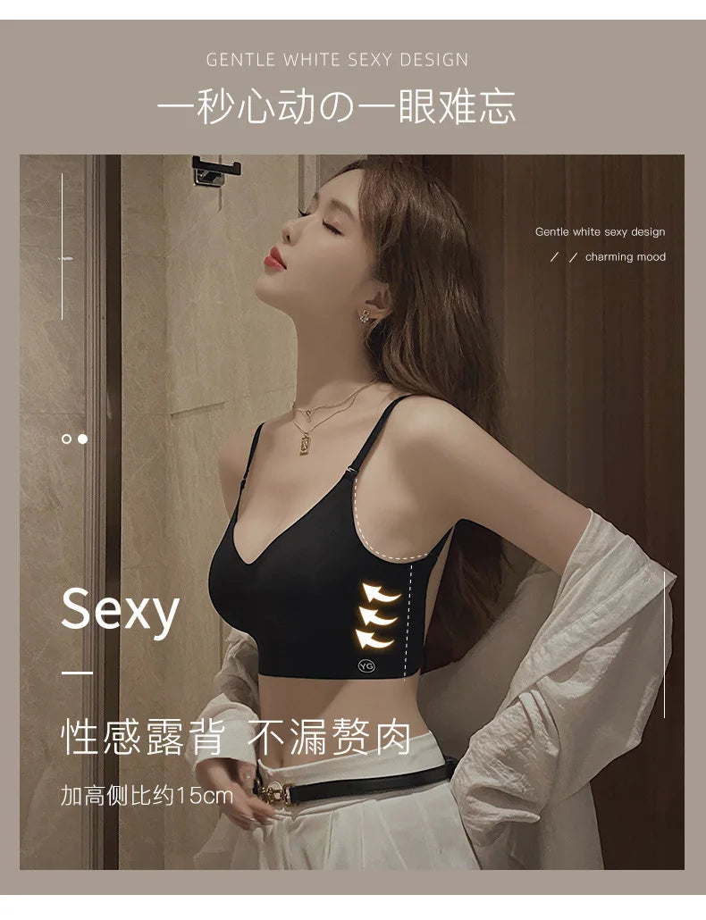 Sexy Large Backless Bra for Women