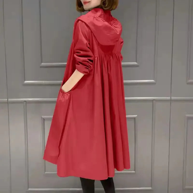 Korean Fashion Coats Thin and Light Windbreaker Women's Clothing