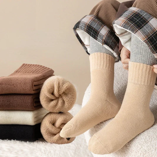 5 Pairs/Lot Children Winter Socks Cotton