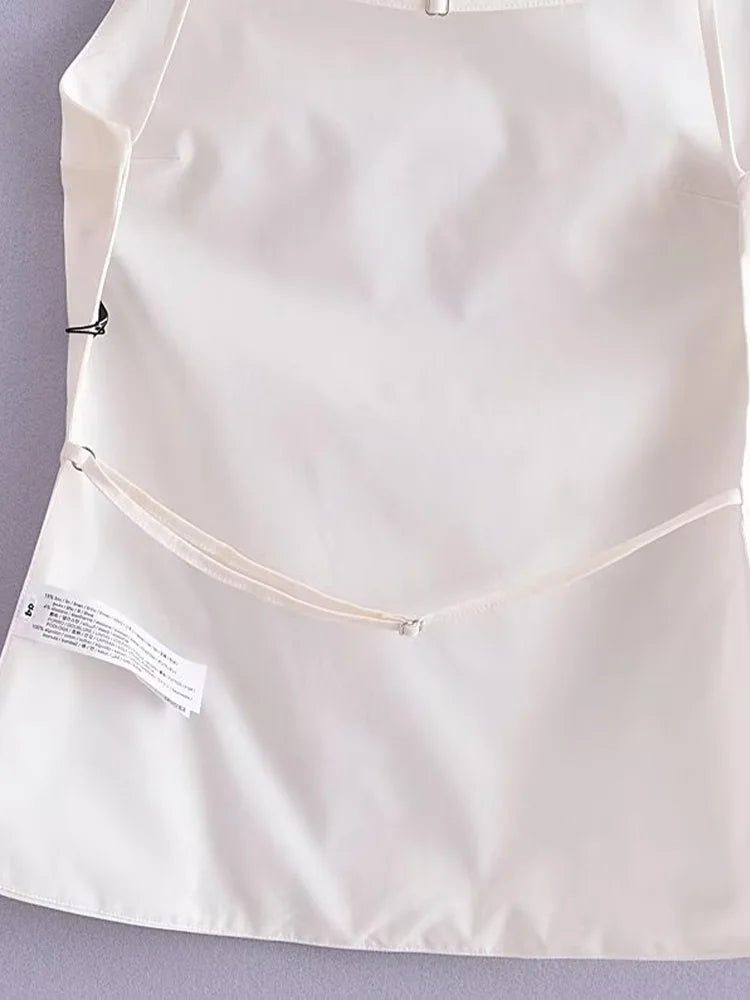 Lace Up Backless