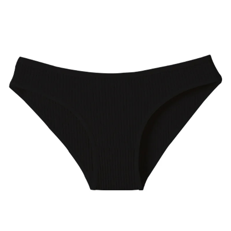 7Pcs Women's Panties Striped Briefs