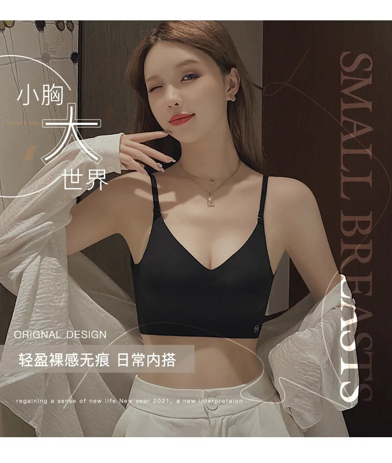 Sexy Large Backless Bra for Women