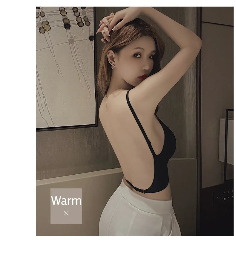 Sexy Large Backless Bra for Women