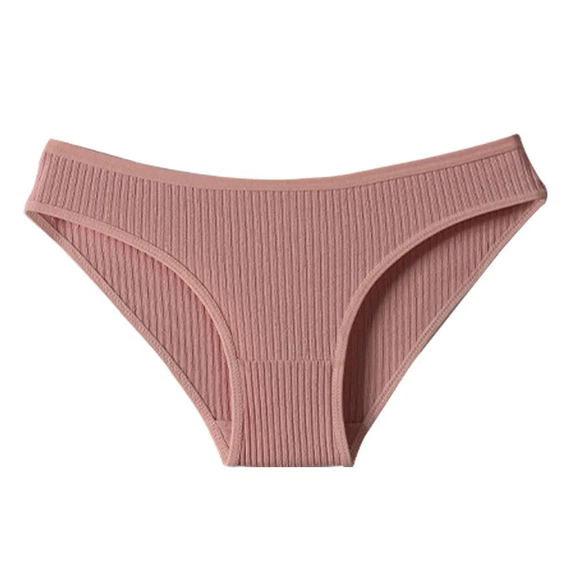 7Pcs Women's Panties Striped Briefs