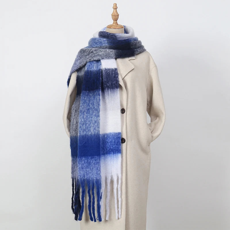 Thick Warm Scarf Women Cashmere