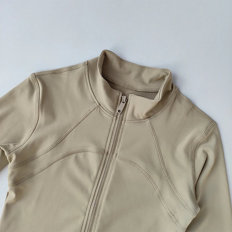 Yoga Suit Women's High-end Standing Collar