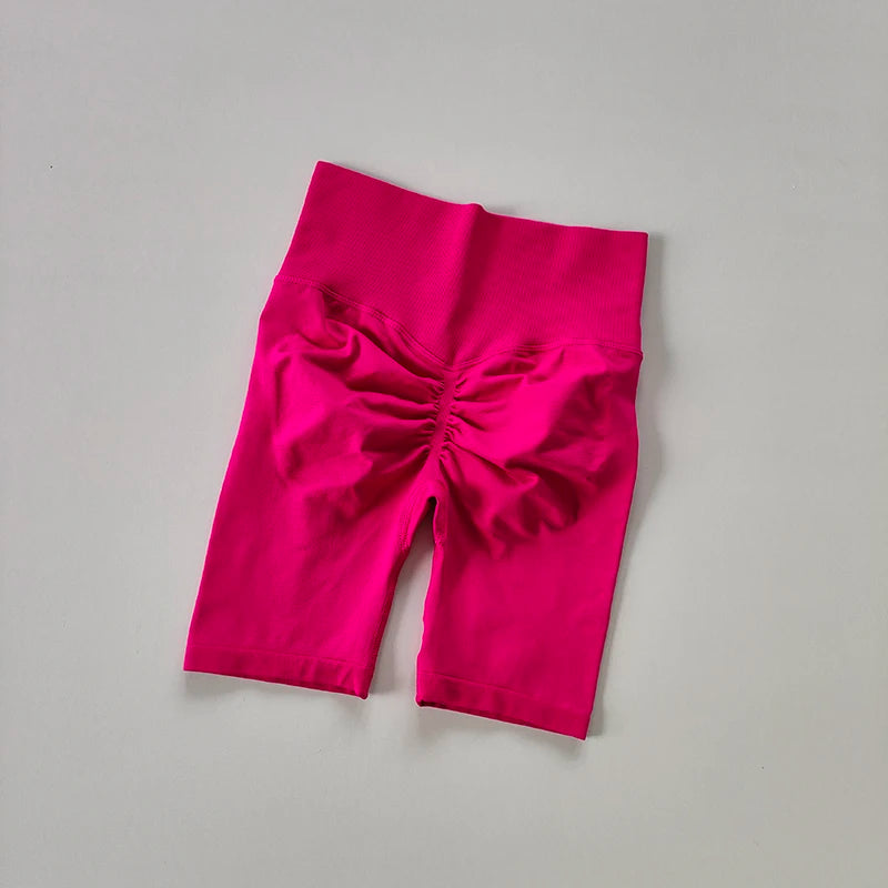 Women Yoga Shorts High Waist Sport Shorts