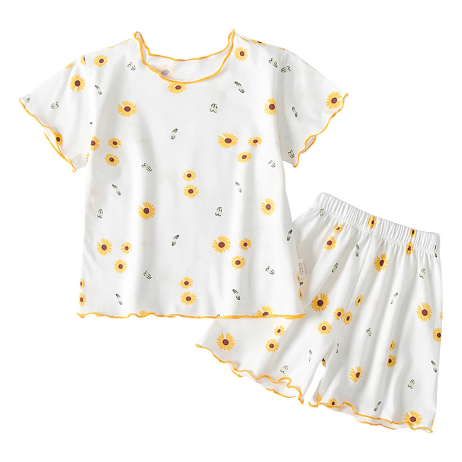 Girls Summer Pajama Sets