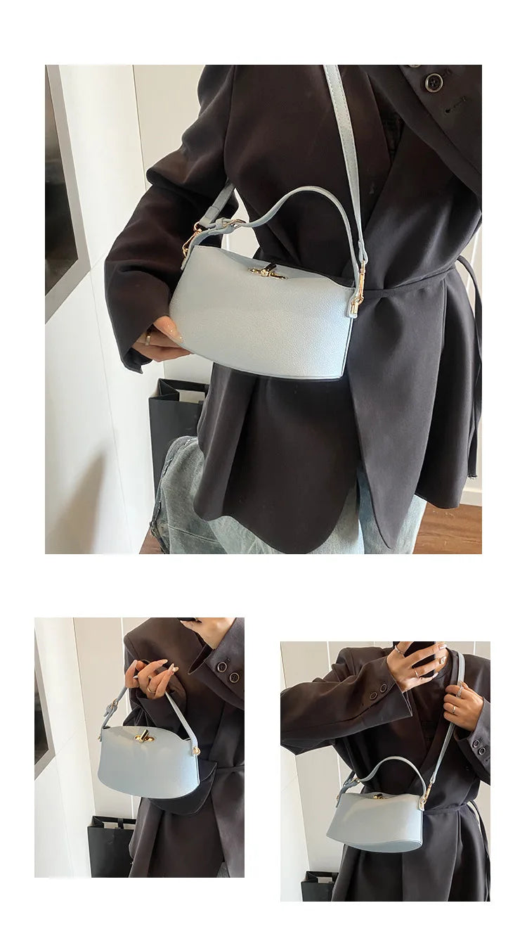 Niche Brand Women's Fashion Handbag Soft Versatile