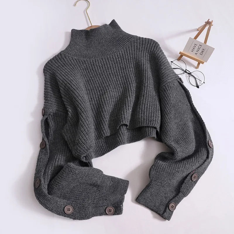 Cropped Sweater Top
