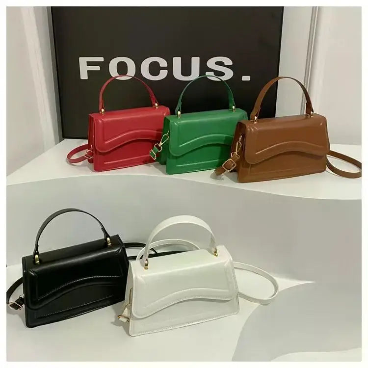 High Quality PU Leather Handbag Purse Women's Bag